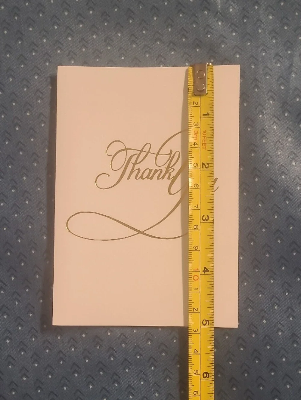 Elegant White 'Thank You' Note Cards - Pack